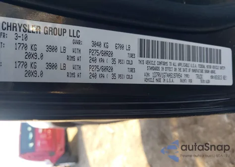 2010 Dodge Ram 1500 Slt/Sport/Trx из США, поврежденный, VIN 1D7RV1GT4AS197054